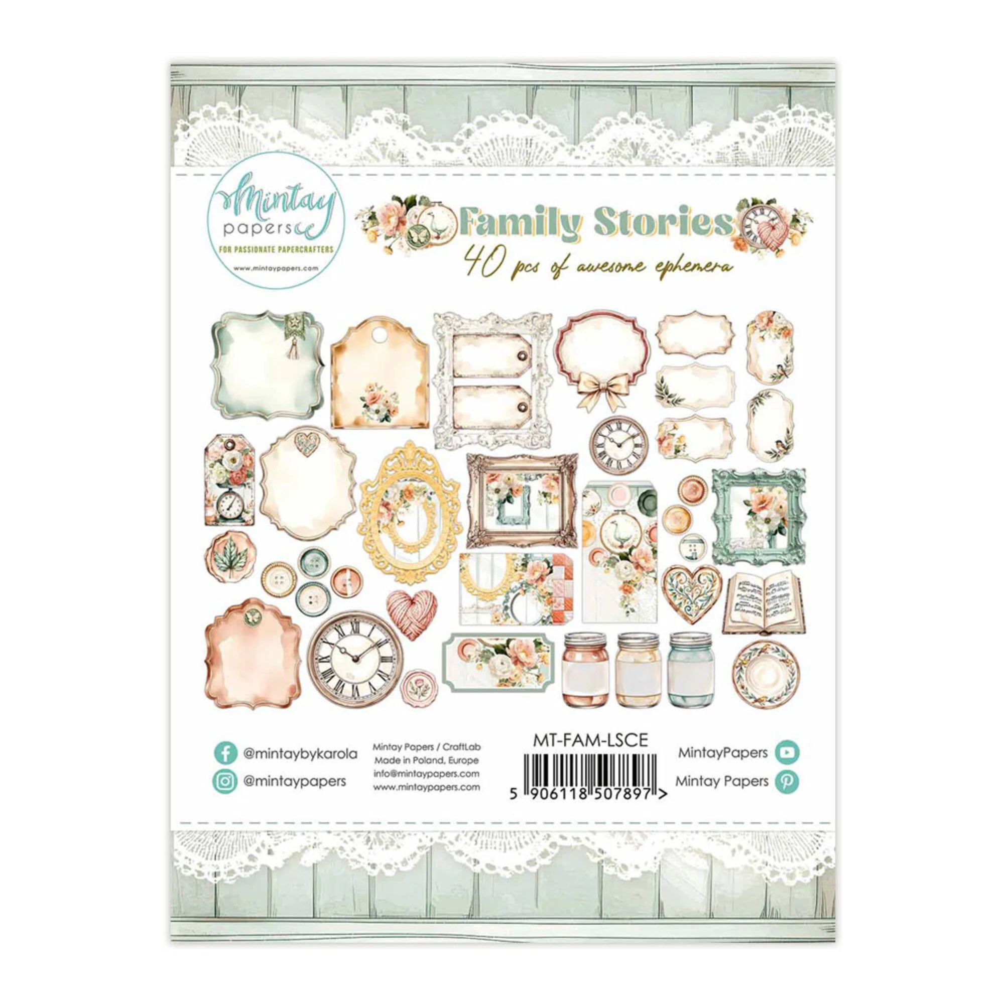 Mintay Papers - Family Stories - Ephemera