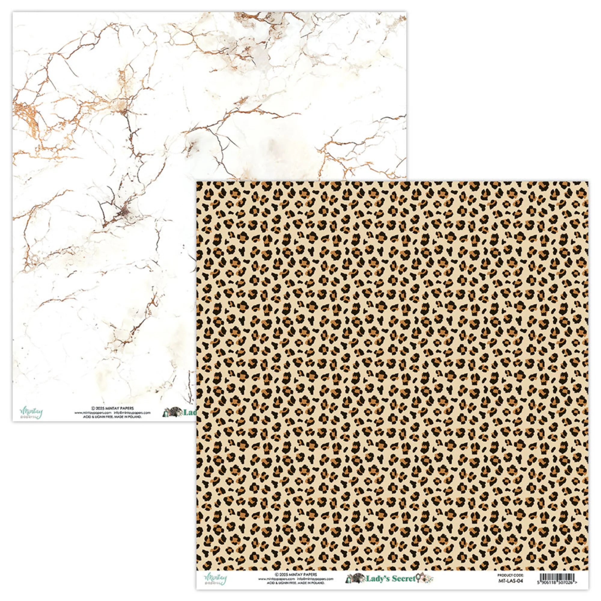 Mintay Papers - Lady's Secret - Paper Pad - 8 x 8"