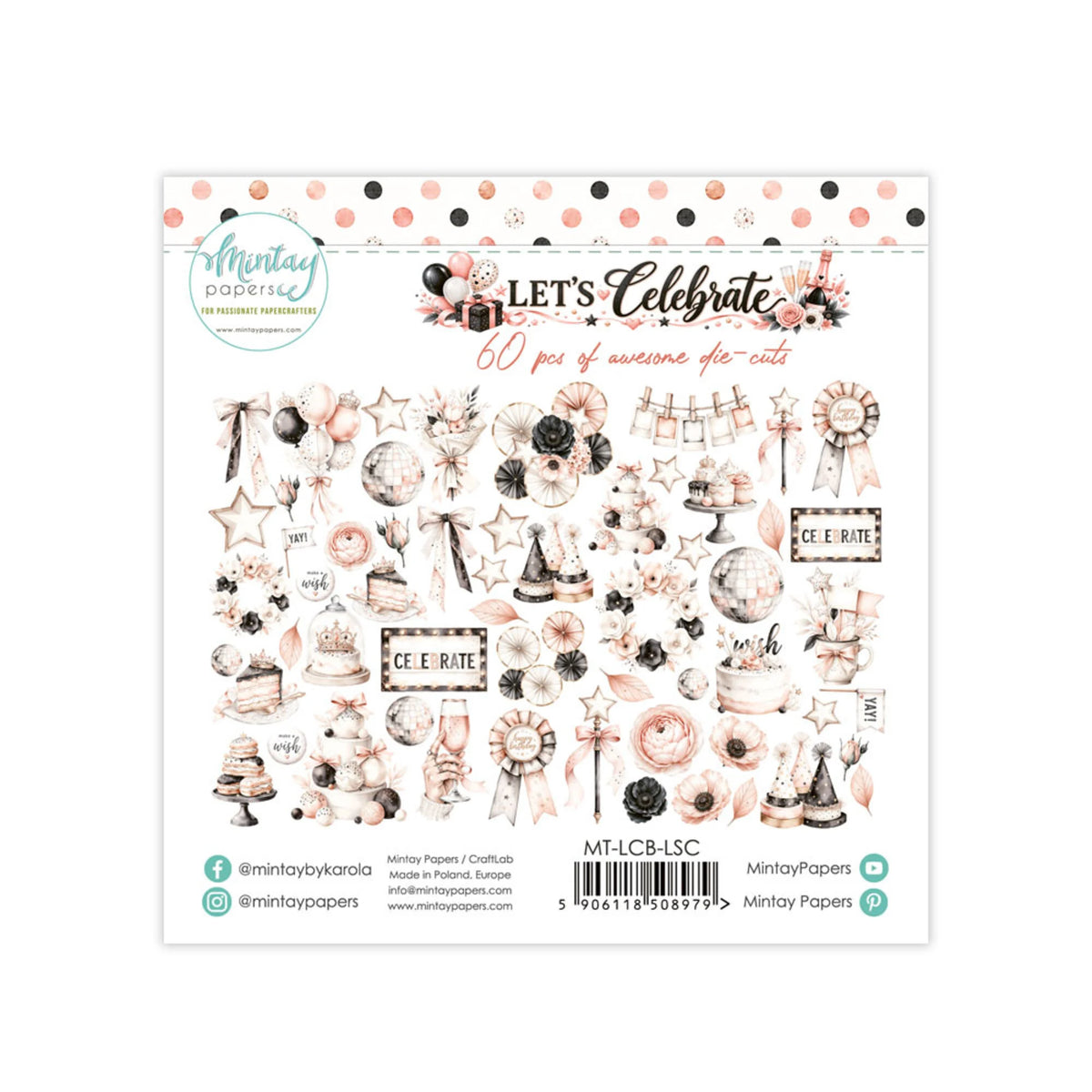 Mintay Papers - Let's Celebrate - Die-Cuts