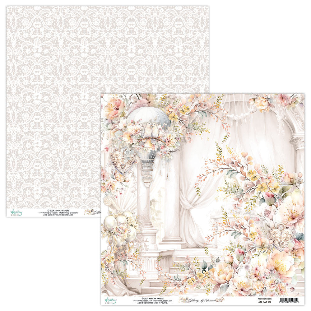 Mintay Papers - Always and Forever - Paper Pack  - 12 x 12"