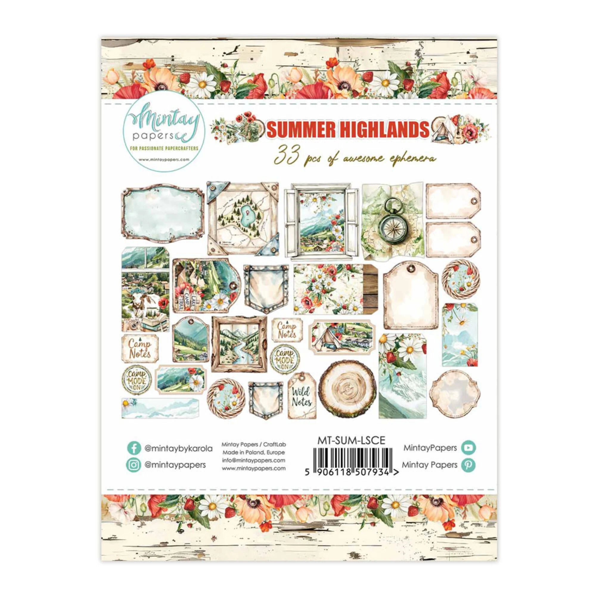 Mintay Papers - Summer Highlands - Ephemera