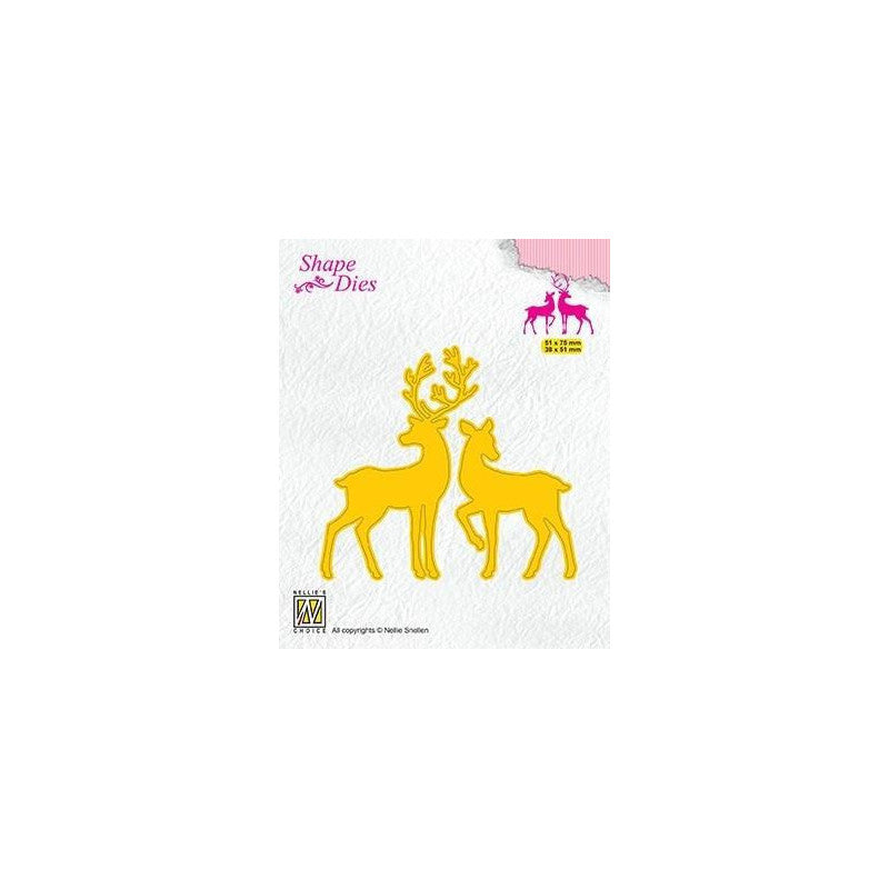 Nellie Snellen - Shape Dies - Deer