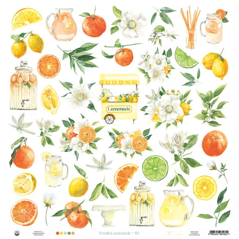 P13 - Fresh lemonade -  07 -  12 x 12"