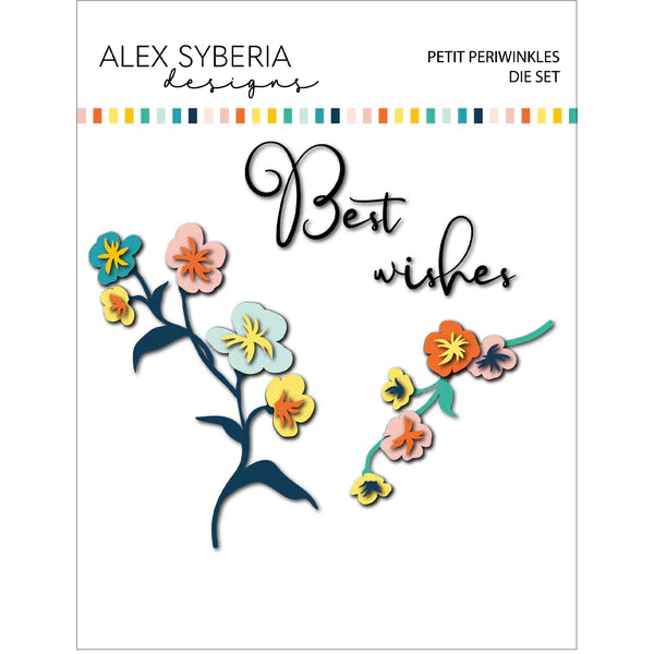 Alex Syberia Designs - Dies - Petit Periwinkles Die Set