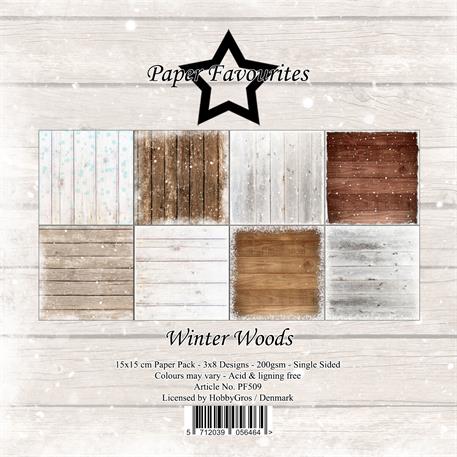 Paper Favourites - Winter Woods - Paper Pack    6 x 6"