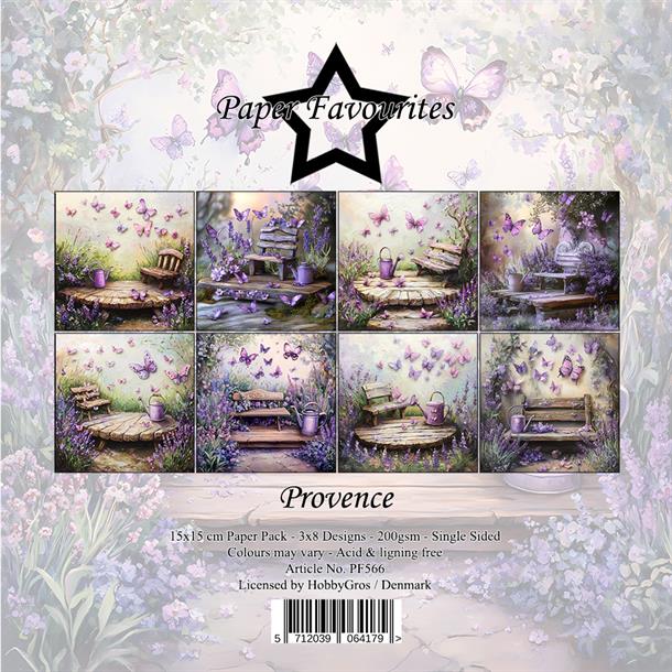 Paper Favourites - Provence - Paper Pack    6 x 6"