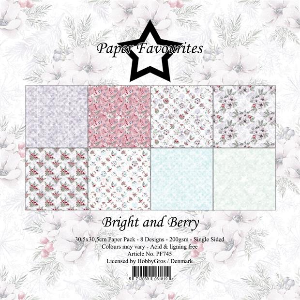 Paper favourites  - Bright and Berry    12"x12"