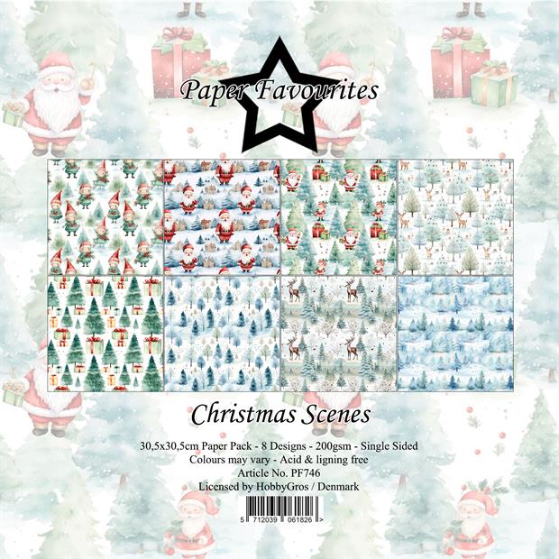 Paper Favourites  - Christmas Scenes    12"x12"