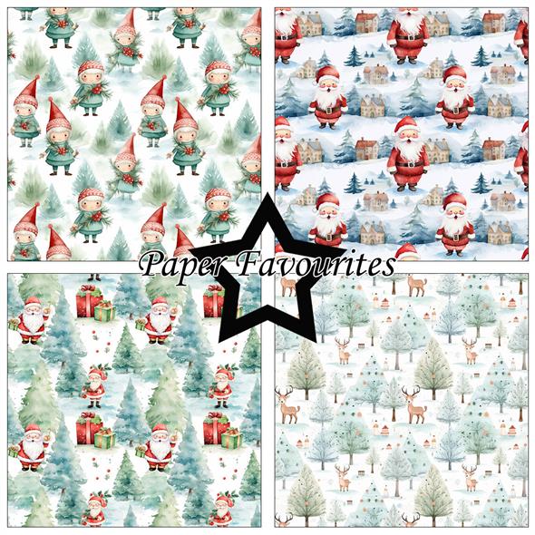 Paper Favourites  - Christmas Scenes    12"x12"