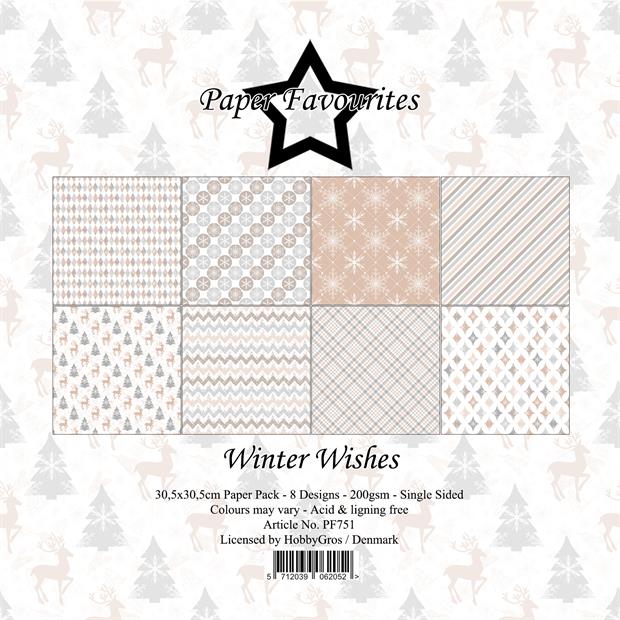 Paper Favourites - Winter Wishes - Paper Pack 12 x 12"