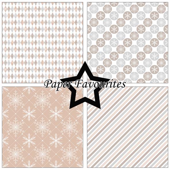 Paper Favourites - Winter Wishes - Paper Pack 12 x 12"