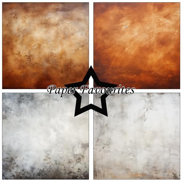 Paper Favourites - Distressed Texture - Paper Pack 12 x 12"