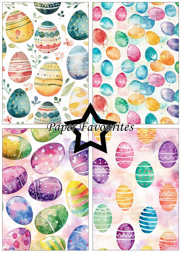 Paper Favourites - Easter Eggs - Paper Pack A5