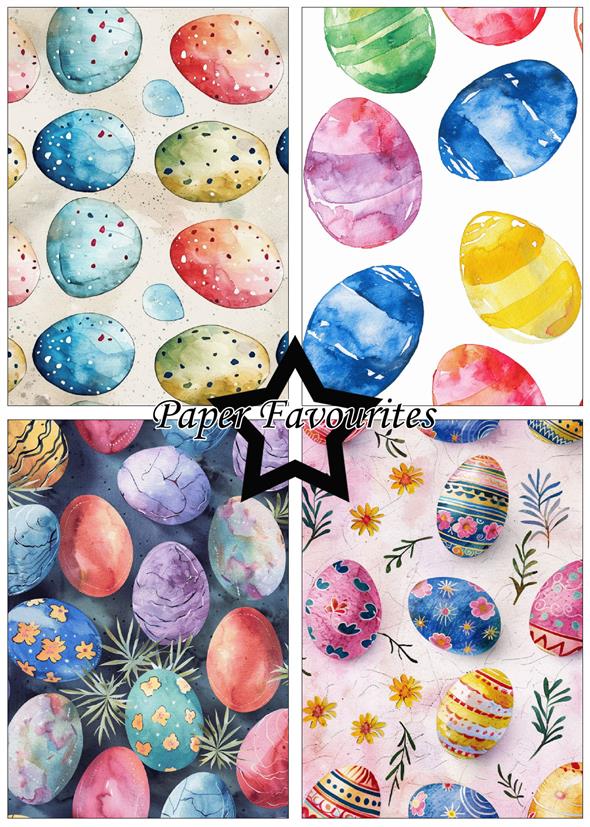 Paper Favourites - Easter Eggs - Paper Pack A5