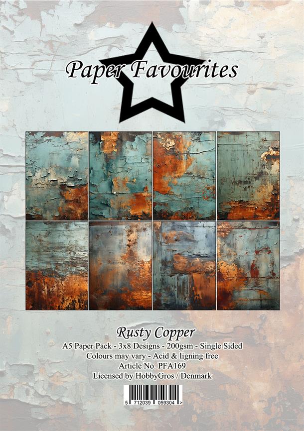 Paper Favourites - Rusty Copper - Paper Pack A5