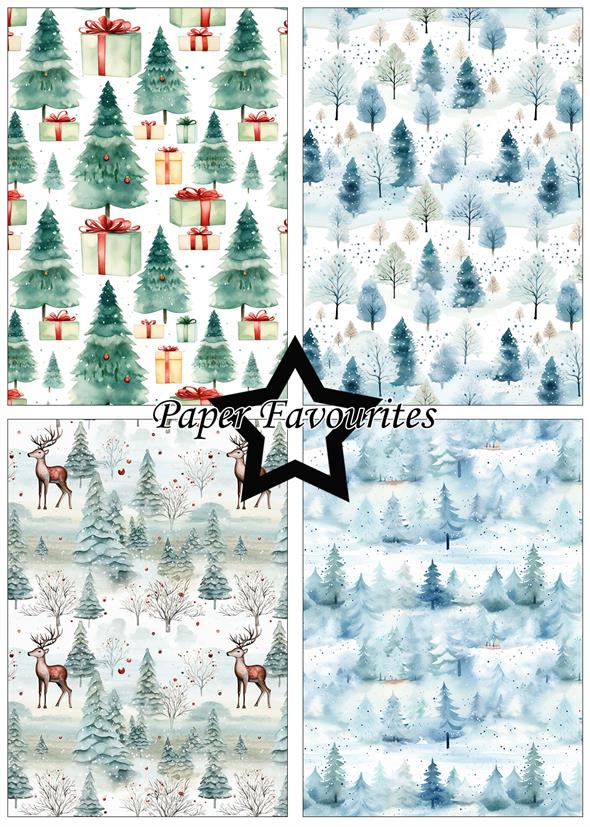 Paper Favourites - Christmas Scenes - Paper Pack A5
