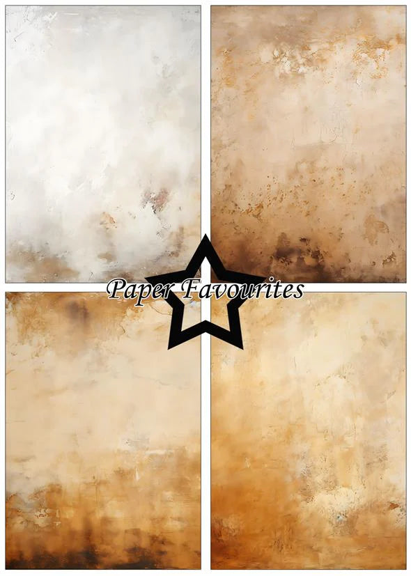 Paper Favourites - Distressed Texture  - Paper Pack A5