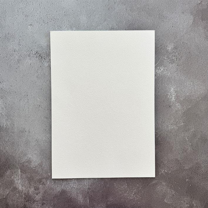 Paper Favourites - Glitter Cardstock - White/Silver - A4 5 pk