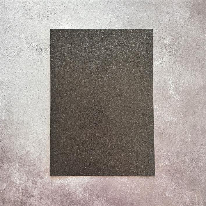Paper Favourites - Glitter Cardstock - Jet Black - A4 5 pk