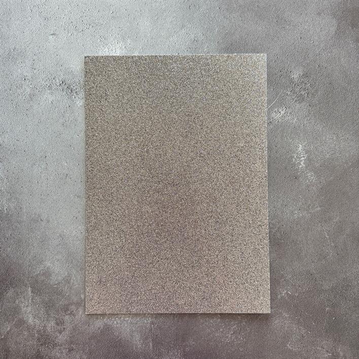 Paper Favourites - Glitter Cardstock - Antique Silver - A4 5 pk