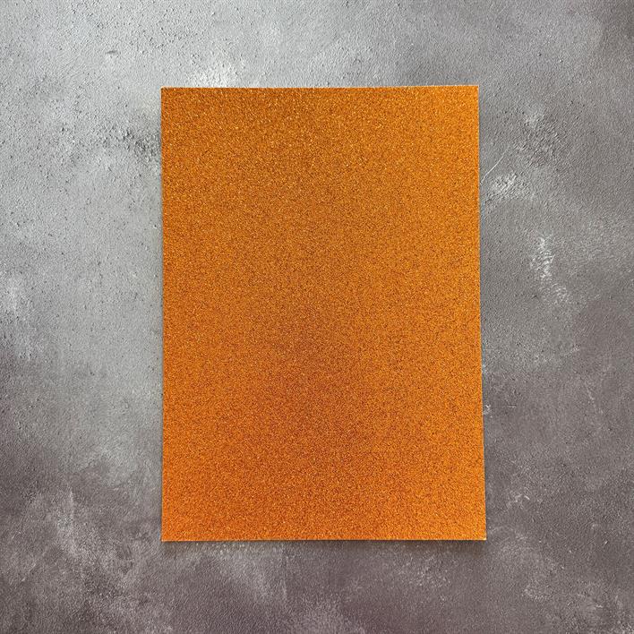 Paper Favourites - Glitter Cardstock - Brass/Copper A4 -5 pk