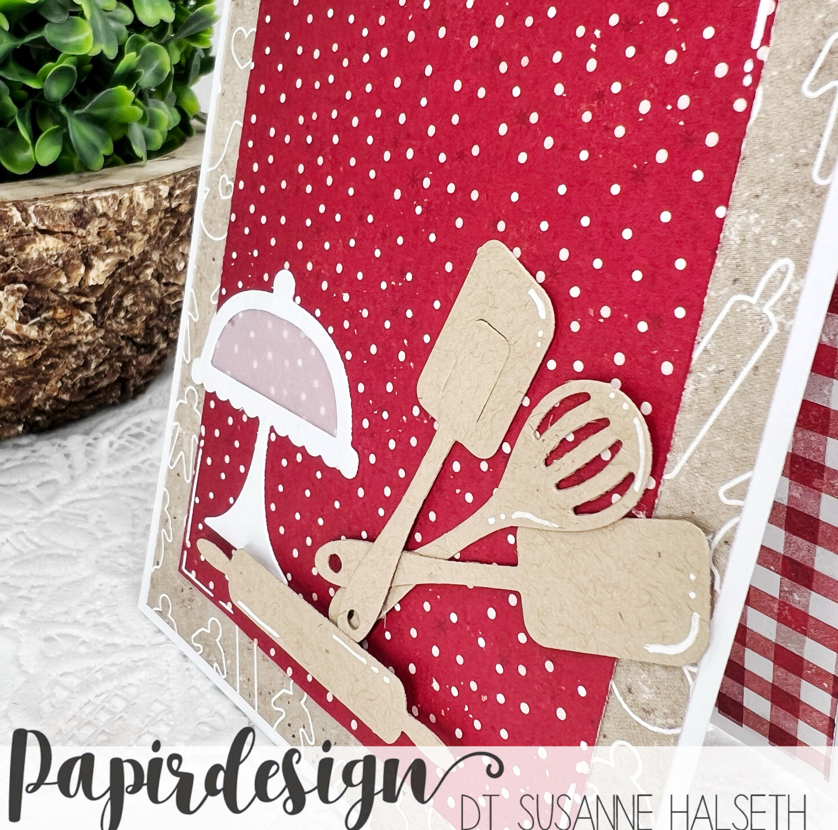 Papirdesign - Dies - Kakebaking