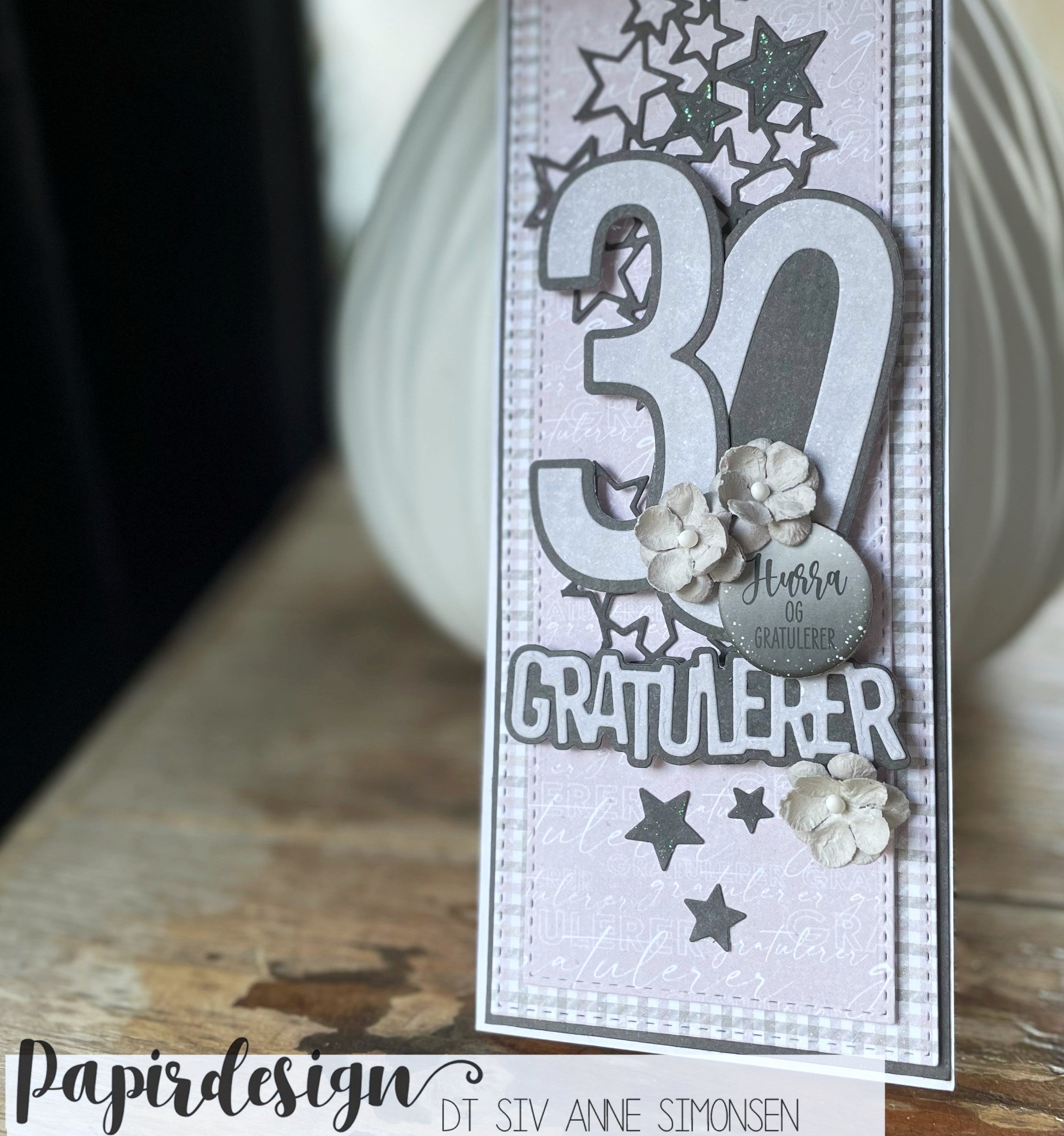 Papirdesign - Dies - Gratulerer 5