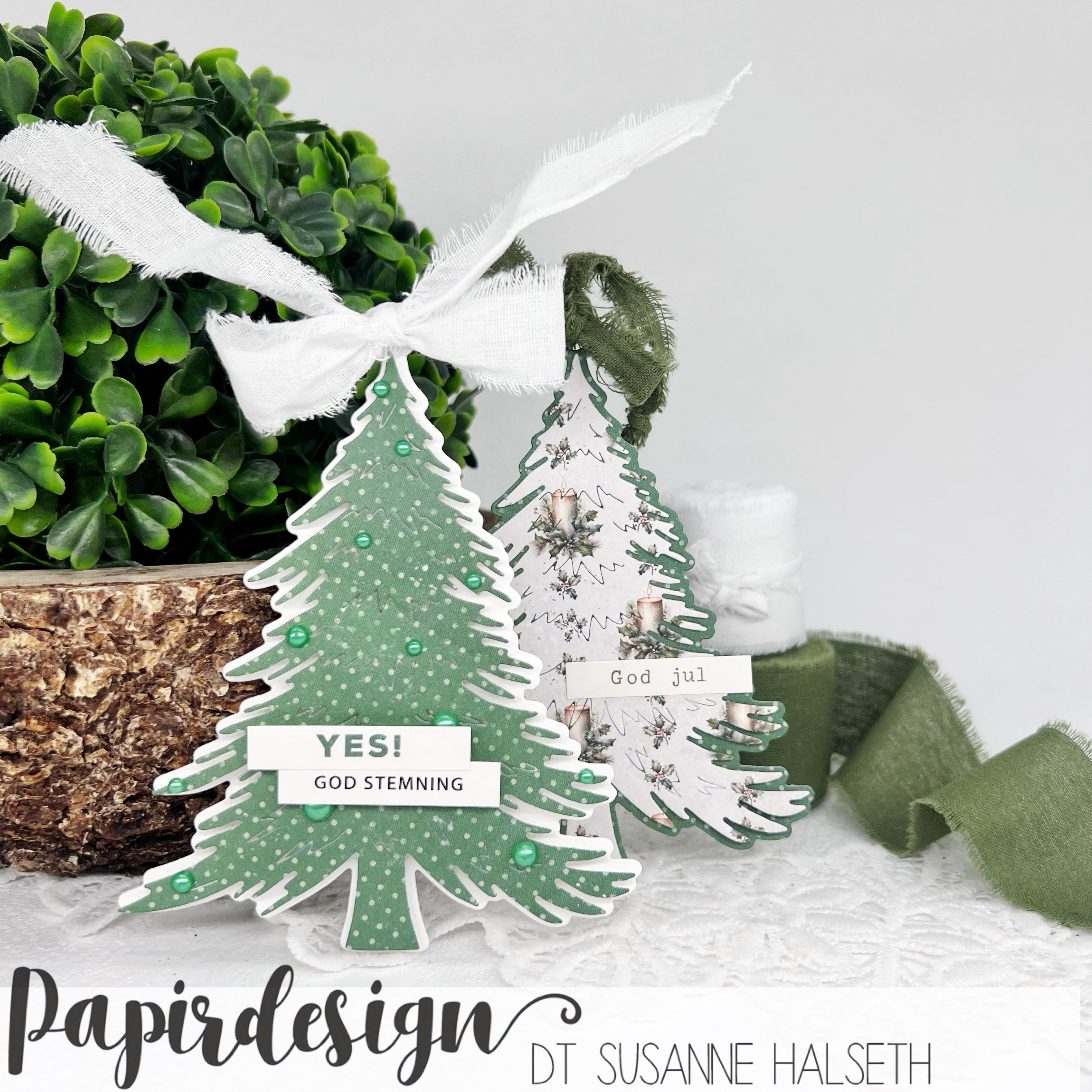 Papirdesign - Dies - Juletre 4