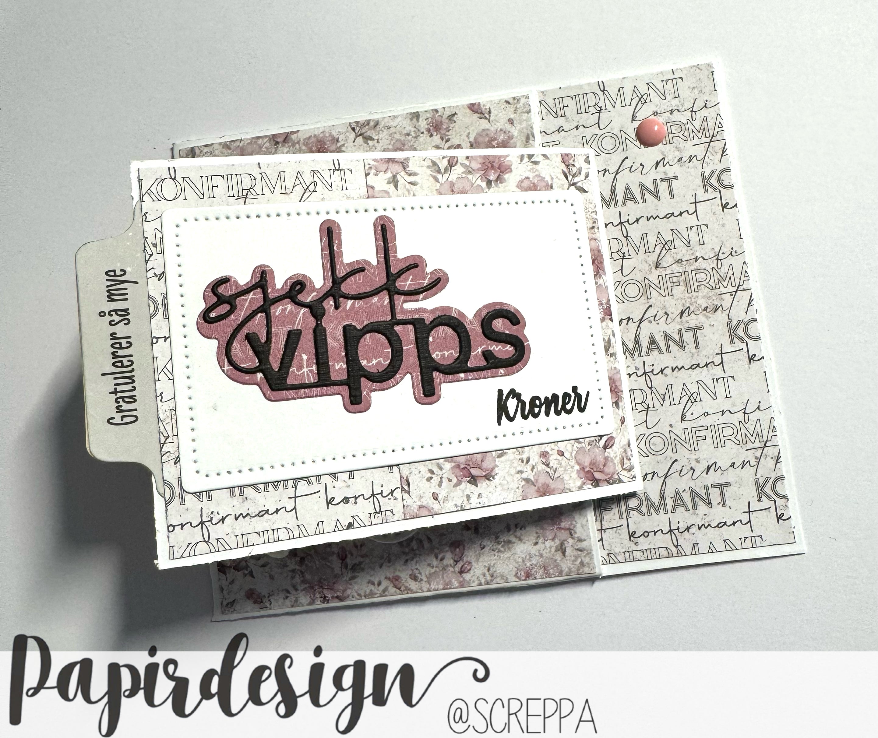 Papirdesign - Dies - Sjekk Vipps