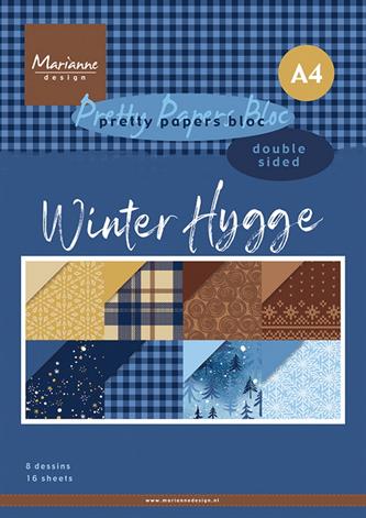 Marianne Design -  Winter Hygge - Paper Pad A4