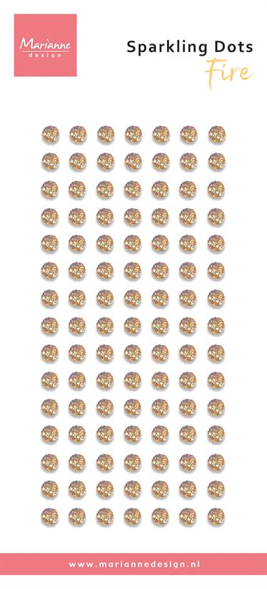 Marianne Design - Sparkling Dots - Fire