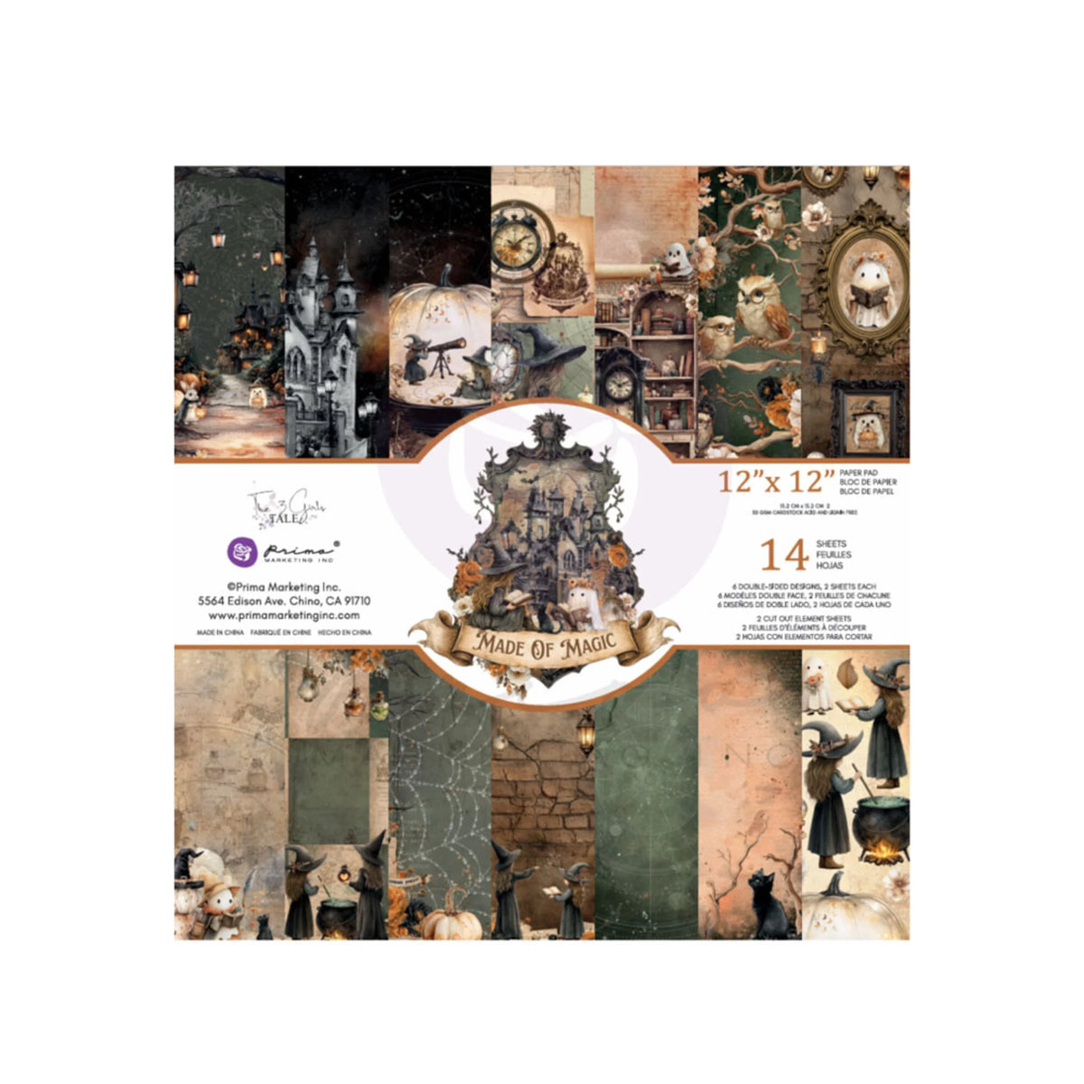 Prima Marketing - Made of Magic 12 x 12 Paper Pad