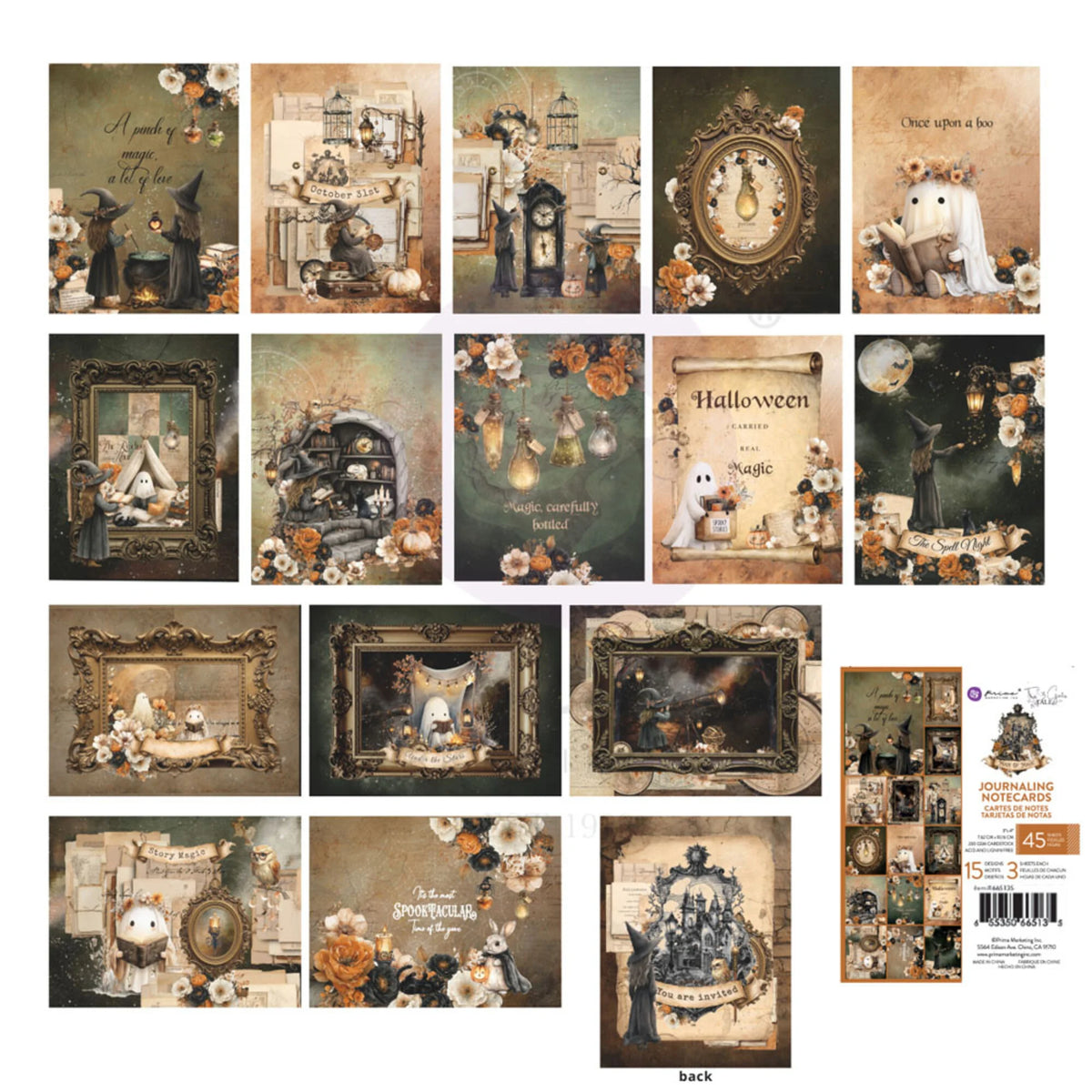 Prima Marketing - Made of Magic 3 x 4 Journaling Cards