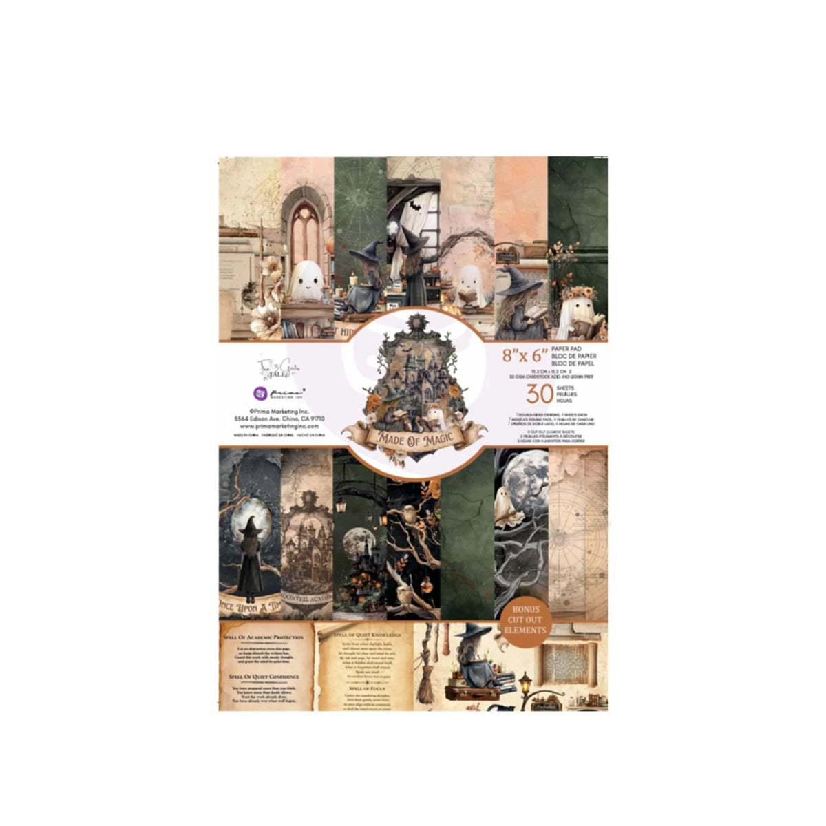 Prima Marketing - Made of Magic 6x8 Inch Paper Pad