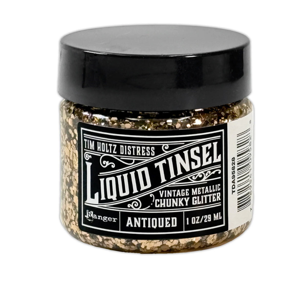 Tim Holtz Distress - Antiqued Liquid Tinsel - Chunky 1oz