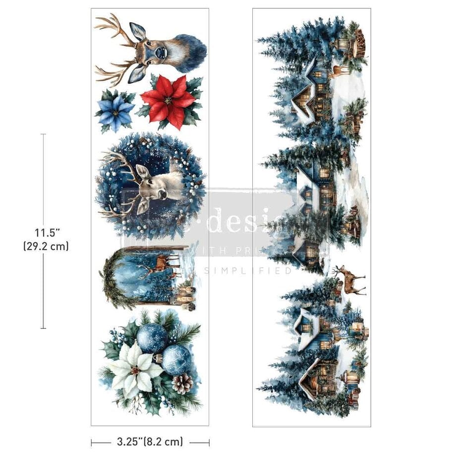 Prima Re-Design - Blue Ridge Winter - Luxe Transfers