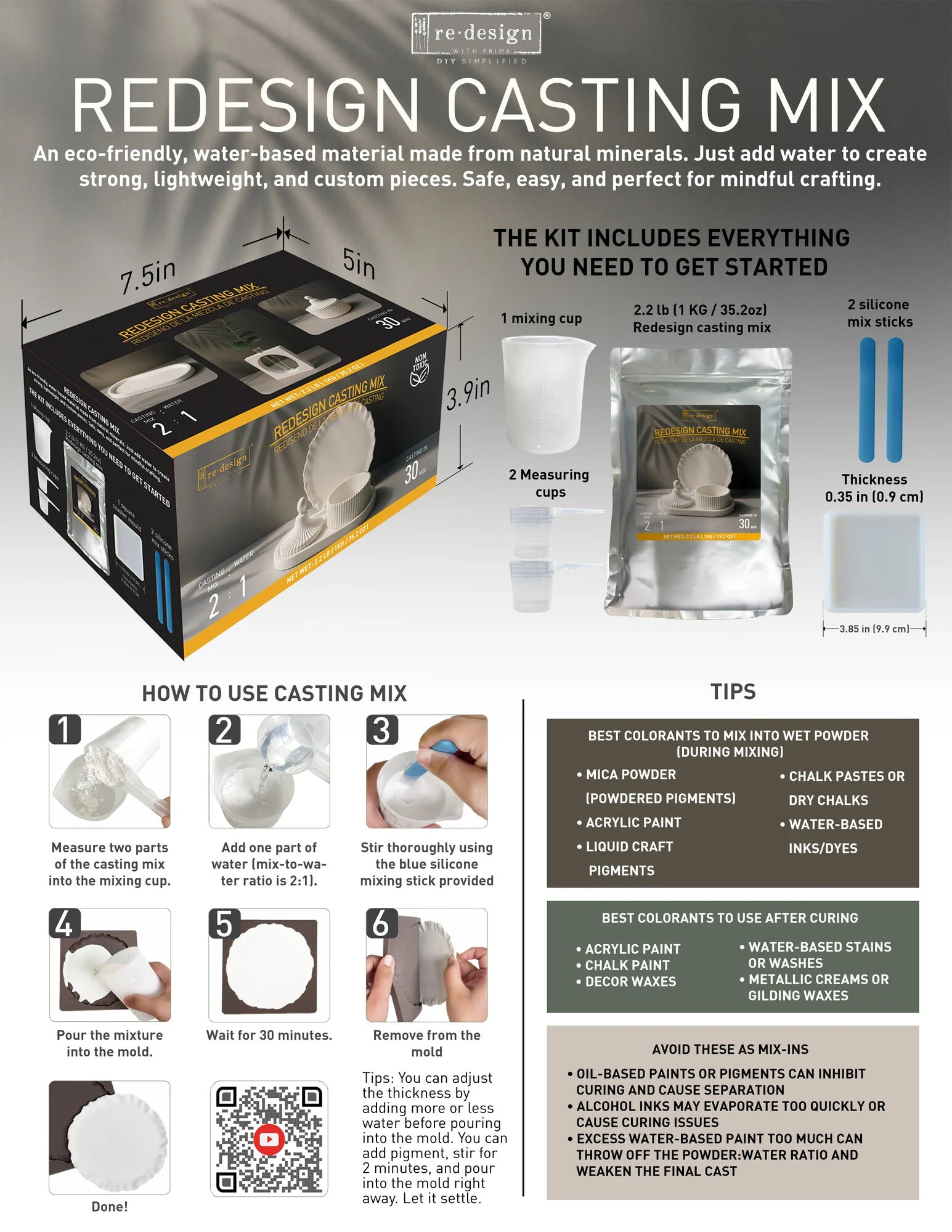 Redesign & Prima - Casting Mix set
