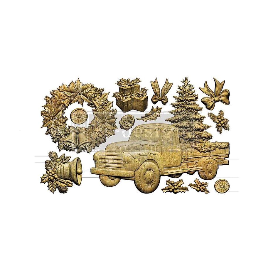 Prima - Re-design Moulds - Country Christmas Delivery