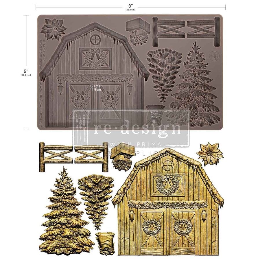 Prima - Re-design Moulds - Homestead Holiday
