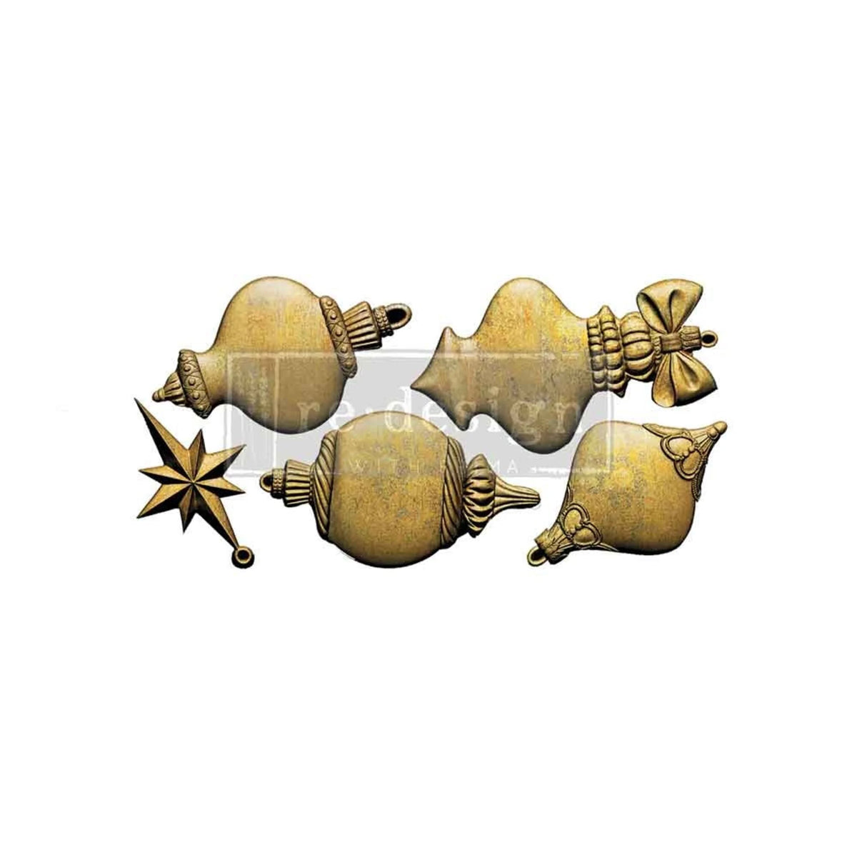 Prima - Re-design Moulds - Winter Luxe Blanks Ornaments