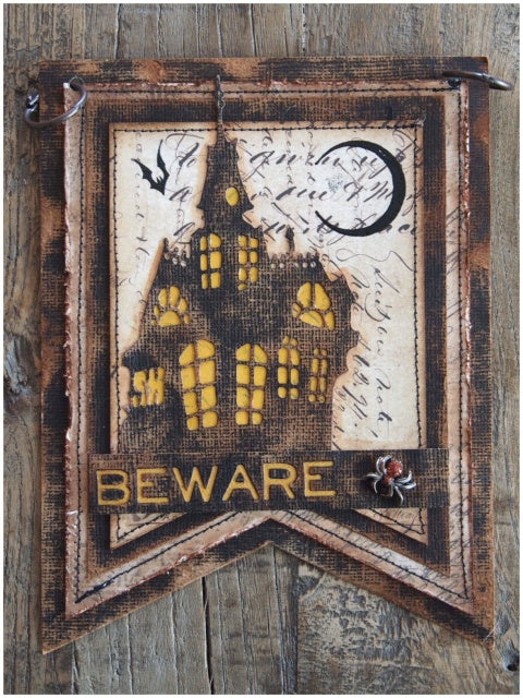 Sizzix - Tim Holtz Alterations - Thinlits - Haunted House Dies