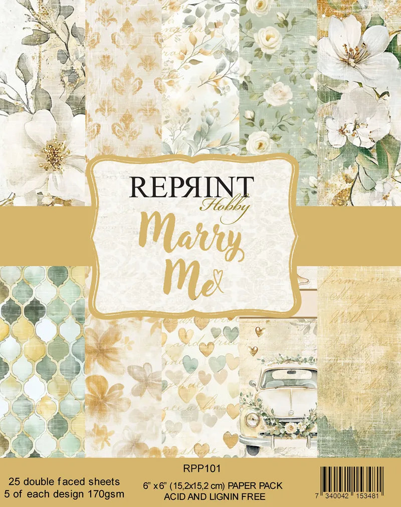 Reprint - Marry Me - Collection Pack - 6 x 6"