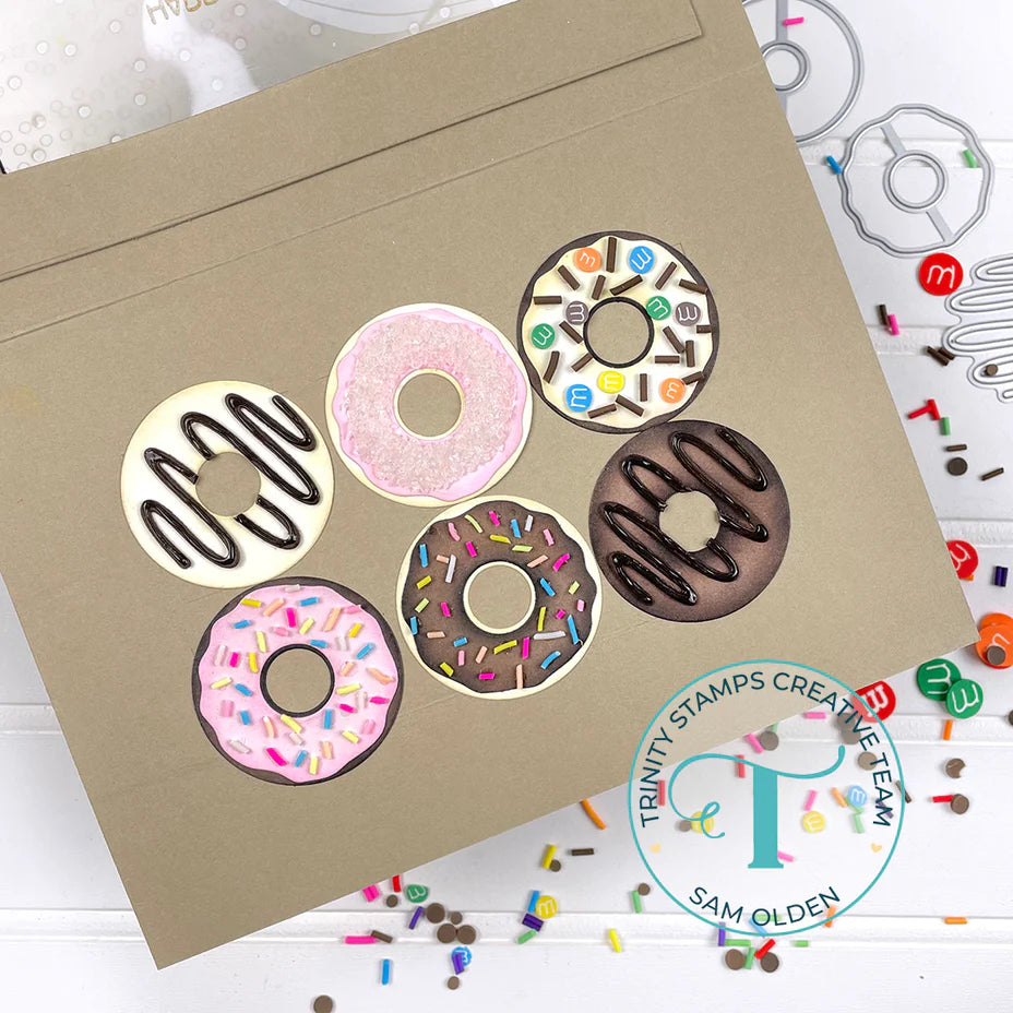 Trinity stamps - Dies - Tiny Donut Dipper