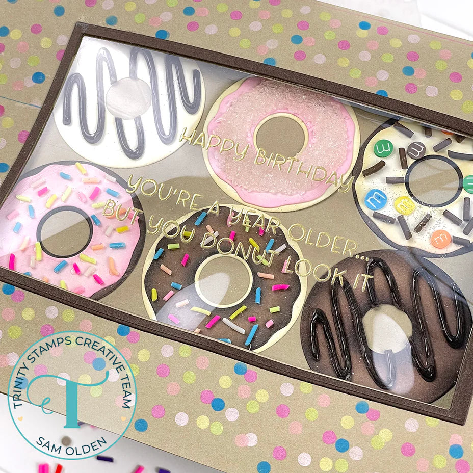 Trinity stamps - Dies - Tiny Donut Dipper