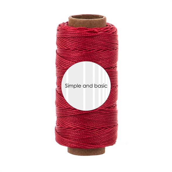 Simple and Basic - Polyester Thread - Calm red