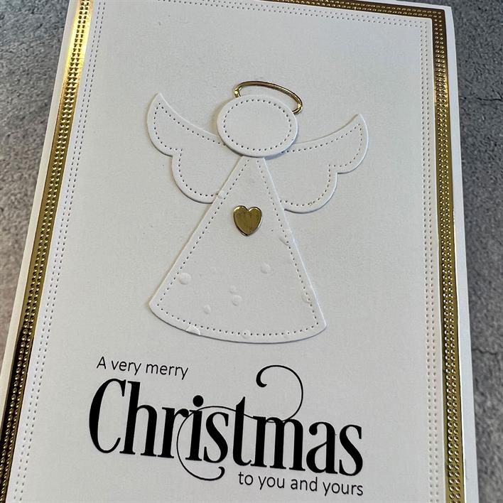 Simple and Basic - Clear Stamp - Merry Christmas