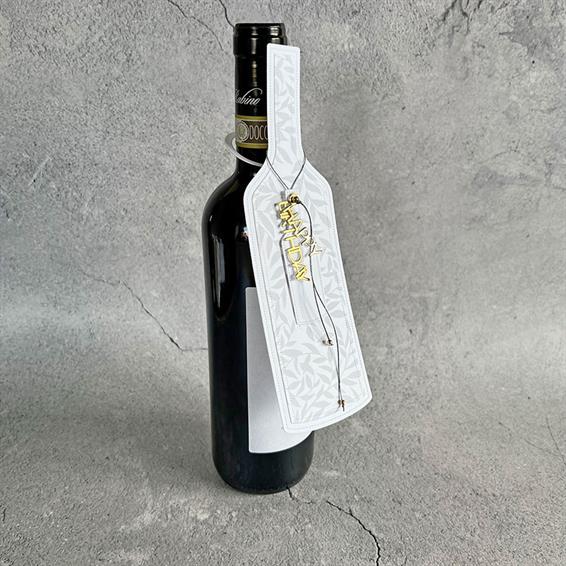 Simple and Basic - Dies - Wine Bottle Tag