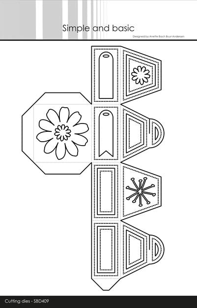 Simple and Basic - Dies - Square Flowerbox