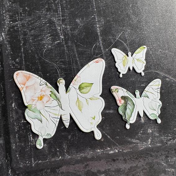 Simple and Basic - Dies - Simple butterflies solid