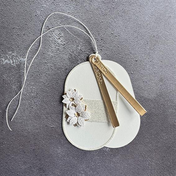 Simple and Basic - Dies - Decorative oval tags
